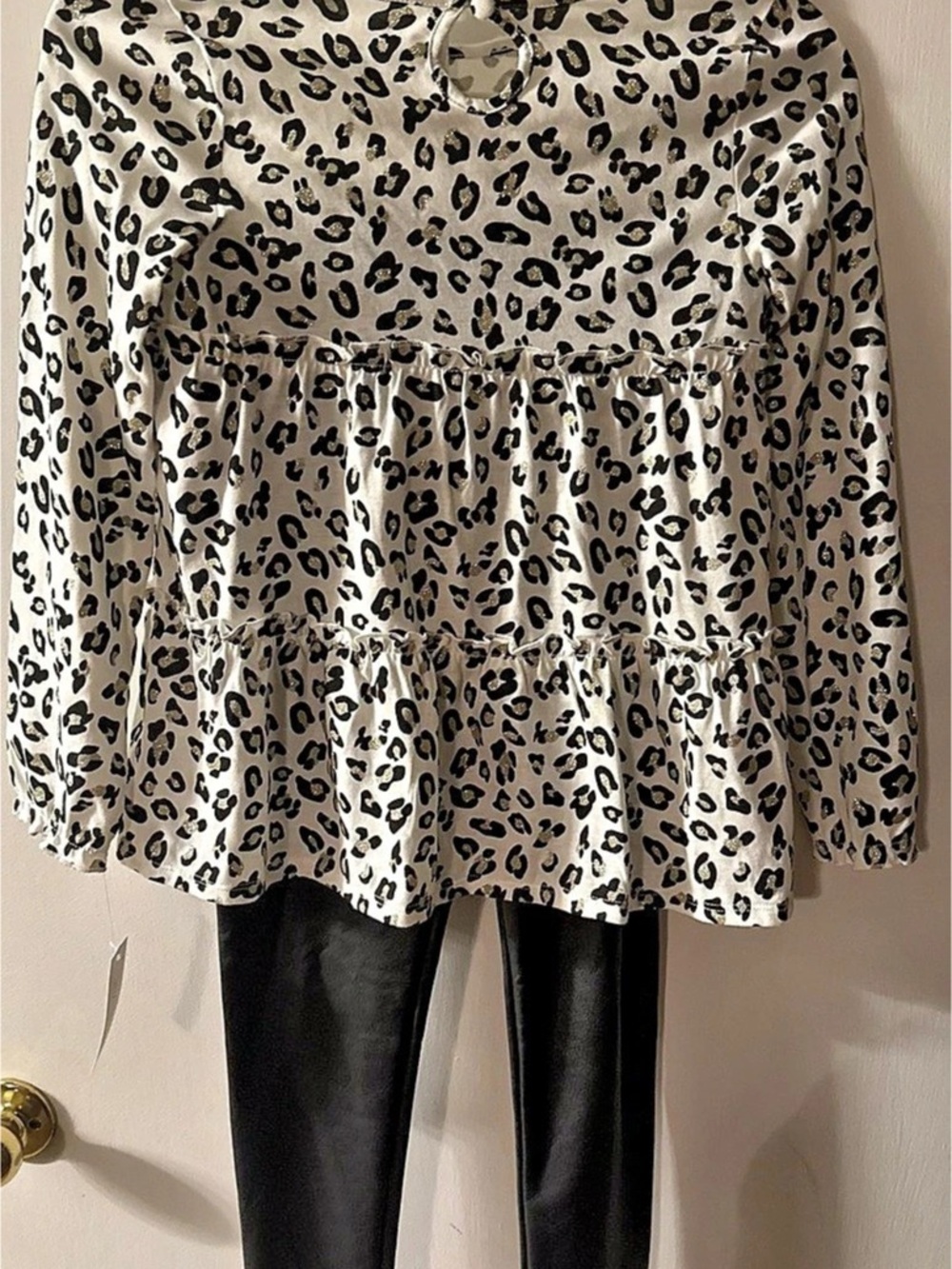 Kids Leopard Print Matching Set - Picture 2 of 2